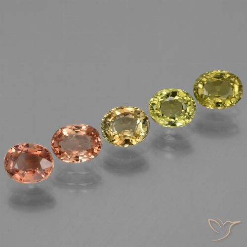 Multicolor Tourmaline Gem - 0.6ct Oval Facet (ID: 434551)