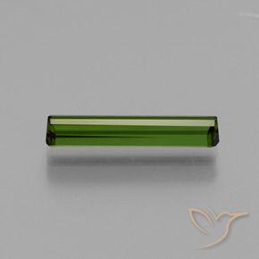 Tourmaline Gemstone in 15.6 x 3.5 mm Size for Sale, Tourmaline Stone in Medium Green Color