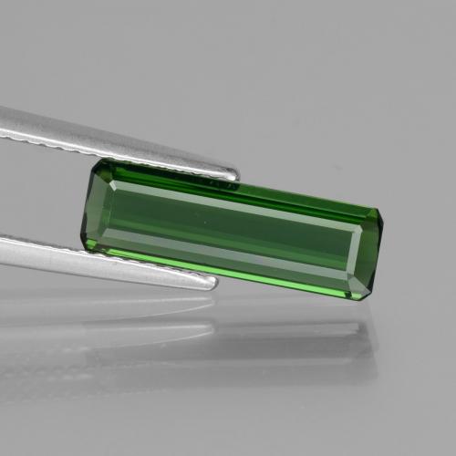 Forest Green Tourmaline Gem - 1.9ct Octagon Facet (ID: 437829)