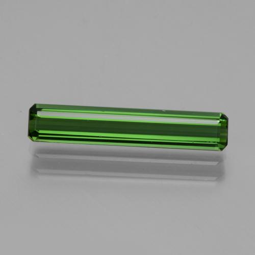 Verde scuro Tormalina Gem - 1.9ct Sfaccettatura ottagonale (ID: 437830)