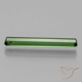 Tourmaline Gemstone in 21.1 x 3.3 mm Size for Sale, Tourmaline Stone in Dark Green Color