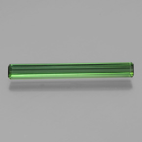 Grün Turmalin Edelstein - 1.3ct Oktagon facettiert (ID: 437876)