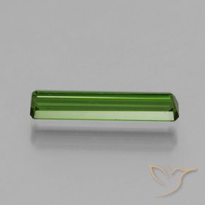 Tourmaline Gemstone in 14.8 x 3.1 mm Size for Sale, Tourmaline Stone in Dark Green Color
