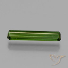 Tourmaline Gemstone in 16 x 3 mm Size for Sale, Tourmaline Stone in Medium Green Color