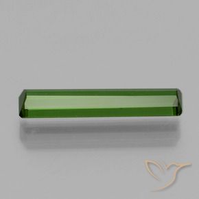 Tourmaline Gemstone in 15.3 x 3.3 mm Size for Sale, Tourmaline Stone in Dark Green Color