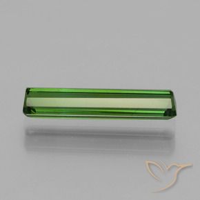 Tourmaline Gemstone in 14.1 x 3.3 mm Size for Sale, Tourmaline Stone in Deep Green Color