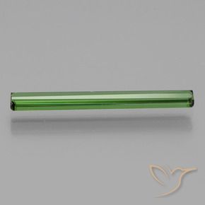 Tourmaline Gemstone in 21.6 x 2.6 mm Size for Sale, Tourmaline Stone in Green Color