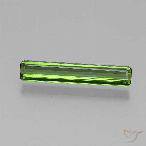 1.12ct Natural Forest Green Tourmaline, Emerald Cut, VVS