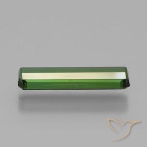 Tourmaline Gemstone in 15.3 x 4 mm Size for Sale, Tourmaline Stone in Dark Green Color