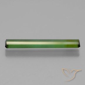 Tourmaline Gemstone in 21.2 x 3.3 mm Size for Sale, Tourmaline Stone in Medium Green Color