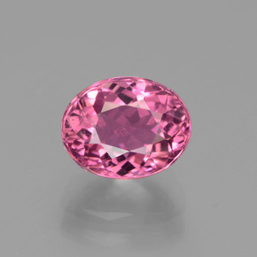 2.7ct Oval Facet Pink Tourmaline for sale thumb image of 2.7ct Oval Facet Pink Tourmaline (ID: 441191)