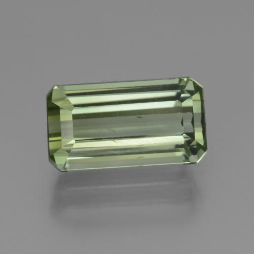 Verde chiaro Tormalina Gem - 5ct Taglio ottagonale (ID: 446416)