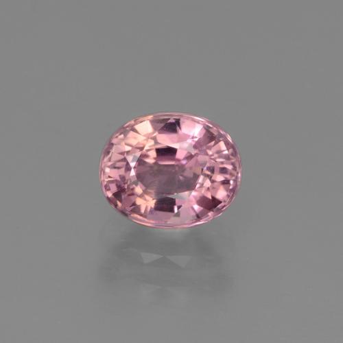 Rose vif Tourmaline gemme - 1ct Ovale facette (ID: 446464)