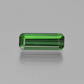 Verde bosque Turmalina Gema - 1.1ct Corte octagonal (ID: 449193)