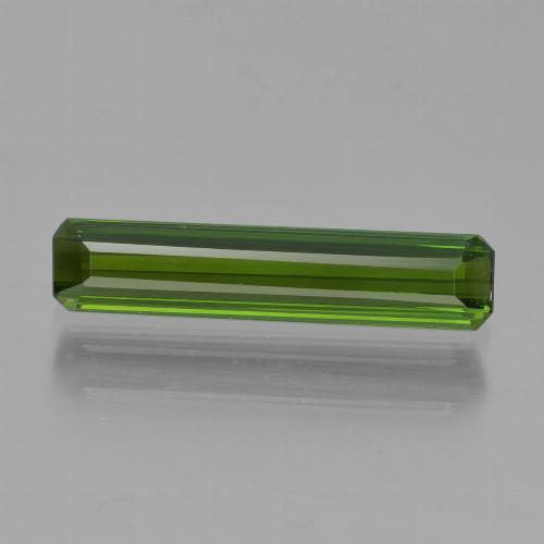 Earthy Green Tourmaline Gem - 1.1ct Octagon Step Cut (ID: 449243)
