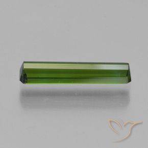 Tourmaline Gemstone in 13.1 x 3.8 mm Size for Sale, Tourmaline Stone in Deep Green Color
