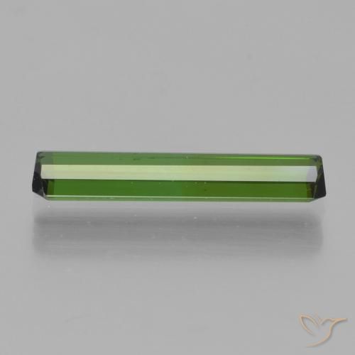 Tourmaline Gemstone in 15.2 x 3.3 mm Size for Sale, Tourmaline Stone in Earthy Green Color