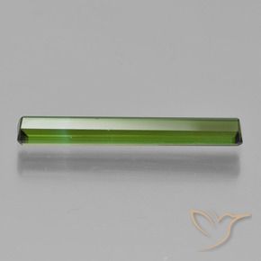 Tourmaline Gemstone in 20.6 x 3.2 mm Size for Sale, Tourmaline Stone in Medium Green Color
