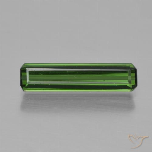 Waldgrün Turmalin Edelstein - 1.2ct Octagon Stufenschliff (ID: 449297)