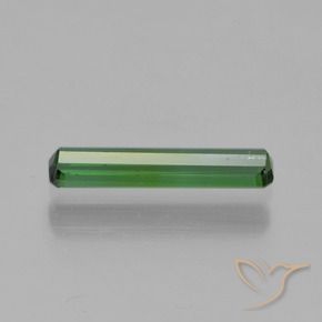 Tourmaline Gemstone in 12.9 x 2.8 mm Size for Sale, Tourmaline Stone in Deep Green Color
