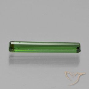 Tourmaline Gemstone in 15 x 2.8 mm Size for Sale, Tourmaline Stone in Deep Green Color