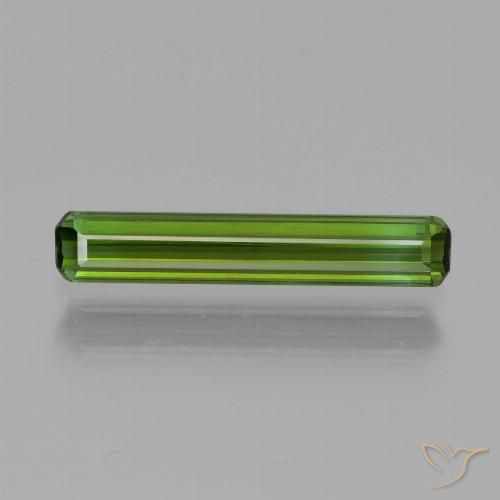 0.83ct Natural Seaweed Green Tourmaline, Emerald Cut, VVS-VS