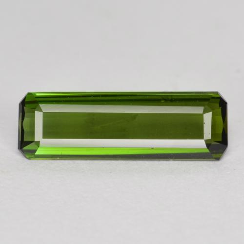 Темно-зеленый Турмалин Камень - 0.8ct Восьмиугольная ступенчатая огранка (ID: 449344)