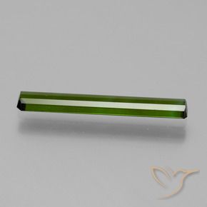 Tourmaline Gemstone in 23 x 3.4 mm Size for Sale, Tourmaline Stone in Forest Green Color