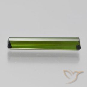 Tourmaline Gemstone in 18.5 x 3.7 mm Size for Sale, Tourmaline Stone in Medium Green Color