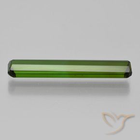 Tourmaline Gemstone in 22.5 x 3.8 mm Size for Sale, Tourmaline Stone in Dark Green Color