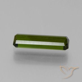Tourmaline Gemstone in 12.7 x 3.9 mm Size for Sale, Tourmaline Stone in Deep Green Color