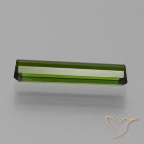Tourmaline Gemstone in 16.5 x 4 mm Size for Sale, Tourmaline Stone in Dark Green Color