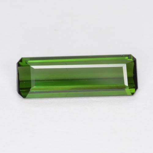 Earthy Green Tourmaline Gem - 1ct Octagon Step Cut (ID: 449450)