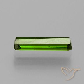 Tourmaline Gemstone in 12.8 x 3.5 mm Size for Sale, Tourmaline Stone in Dark Green Color