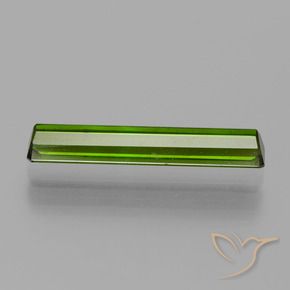 Tourmaline Gemstone in 18.9 x 3.5 mm Size for Sale, Tourmaline Stone in Dark Green Color