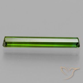Tourmaline Gemstone in 19.7 x 3.1 mm Size for Sale, Tourmaline Stone in Dark Green Color