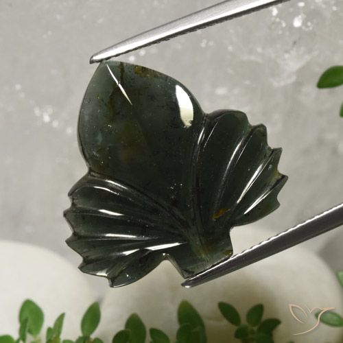 12.50ct Natural Forest Green Tourmaline, Fancy, Translucent