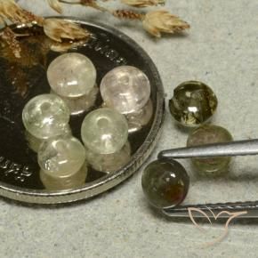 Tourmaline Gemstones in 4.4 x 4.4 mm Size for Sale, Tourmaline Stones in Multicolor Color