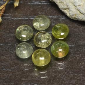 Vert terre Tourmaline gemme - 0.4ct Rondelle (ID: 480866)