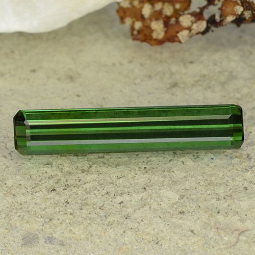 Verde Turmalina Gema - 2ct Corte octagonal (ID: 489171)