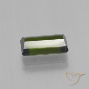 Tourmaline Gemstone in 9.3 x 4.8 mm Size for Sale, Tourmaline Stone in Dark Green Color