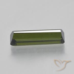 Tourmaline Gemstone in 13.1 x 4 mm Size for Sale, Tourmaline Stone in Medium Green Color