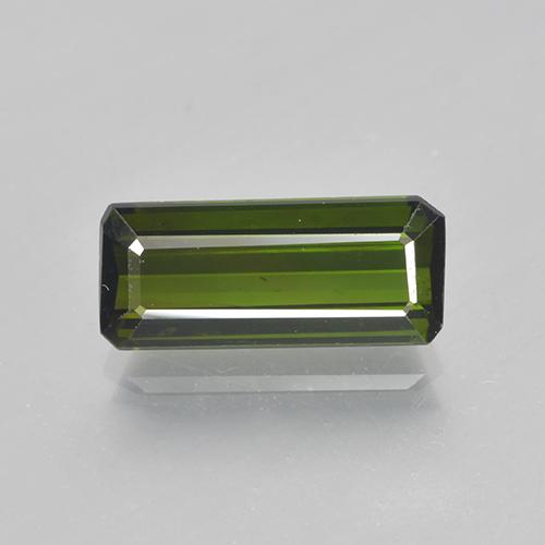 Forest Green Tourmaline Gem - 1.9ct Octagon Step Cut (ID: 501566)