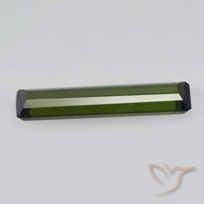 Tourmaline Gemstone in 15.4 x 4 mm Size for Sale, Tourmaline Stone in Forest Green Color