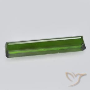 Tourmaline Gemstone in 18.5 x 4.3 mm Size for Sale, Tourmaline Stone in Deep Green Color