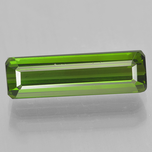 Verde vivo Turmalina Gema - 1.8ct Corte octagonal (ID: 501610)
