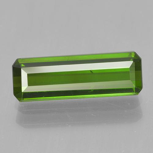Verde medio Turmalina Gema - 1.8ct Corte octagonal (ID: 501614)