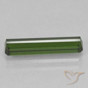 Tourmaline Gemstone in 14.6 x 3.5 mm Size for Sale, Tourmaline Stone in Dark Green Color