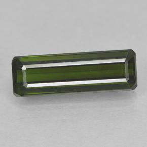 Deep Green Tourmaline Gem - 1.9ct Octagon Step Cut (ID: 501632)