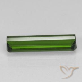 Tourmaline Gemstone in 15.1 x 3.9 mm Size for Sale, Tourmaline Stone in Forest Green Color